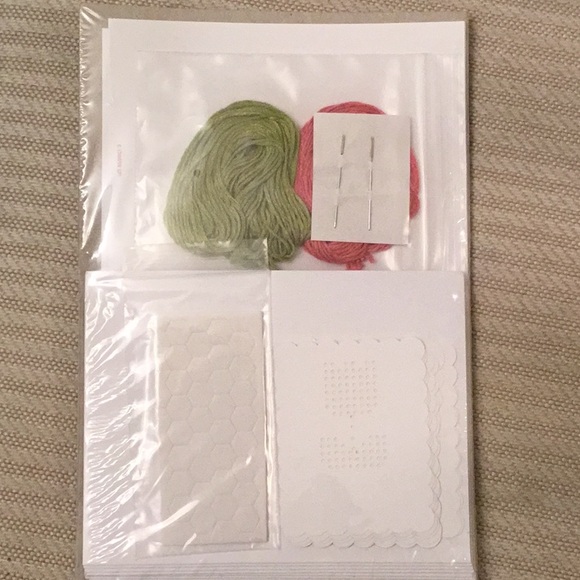 Stampin Up! Cross stitch card set - Picture 3 of 6